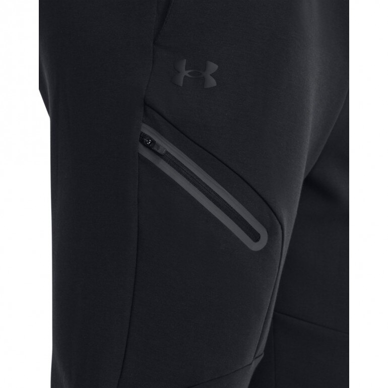 Męskie spodnie treningowe Under Armour UA Unstoppable Flc Joggers - czarne