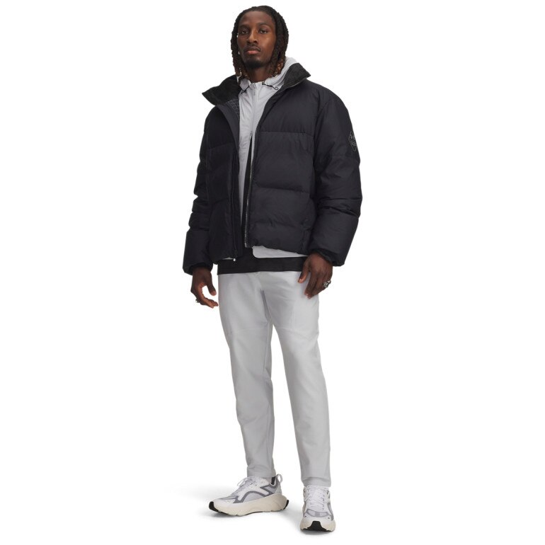 Męskie spodnie treningowe Under Armour UA Unstoppable Tapered Pants - szare