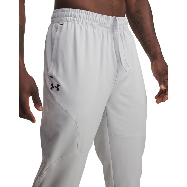 Męskie spodnie treningowe Under Armour UA Unstoppable Tapered Pants - szare