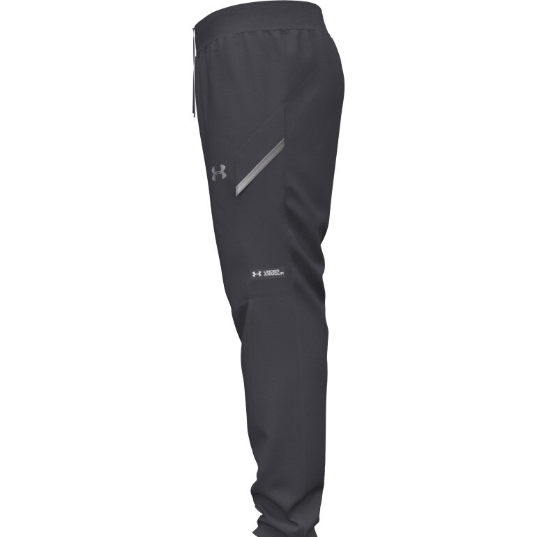 Męskie spodnie treningowe Under Armour UA Woven Utility Pants - szare 