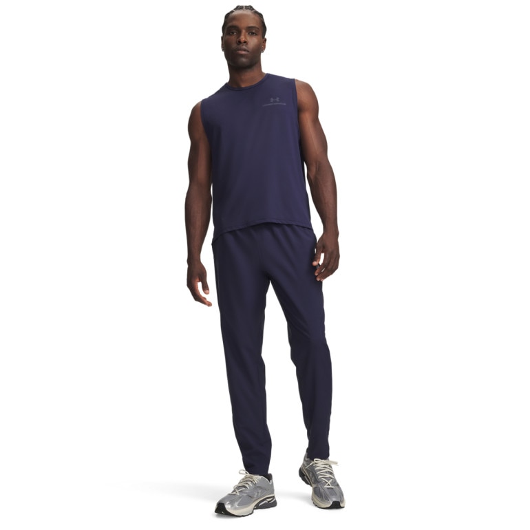 Męskie spodnie treningowe Under Armour Vanish Training Pant - granatowe