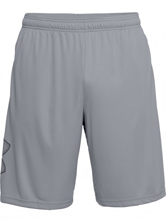 Męskie szorty treningowe UNDER ARMOUR TECH GRAPHIC SHORT - szare