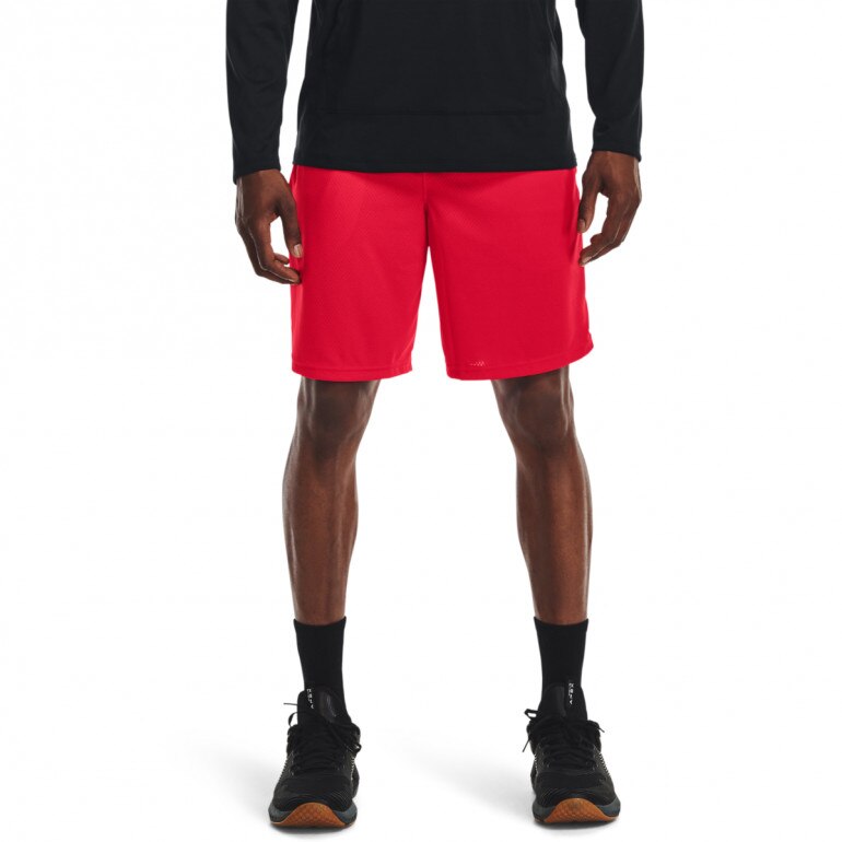 Męskie szorty treningowe UNDER ARMOUR Tech Mesh Shorts - czerwone