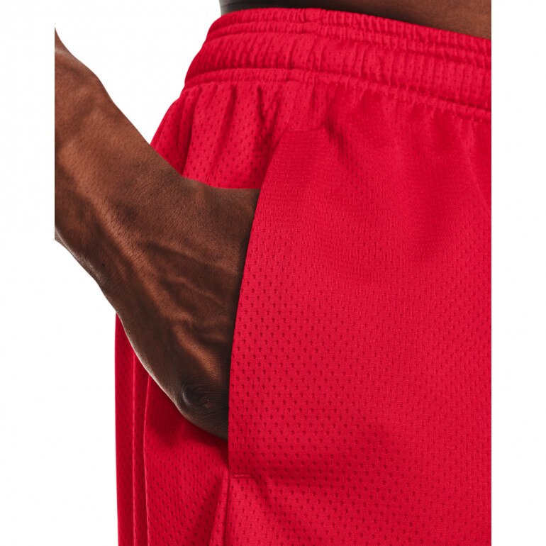 Męskie szorty treningowe UNDER ARMOUR Tech Mesh Shorts - czerwone