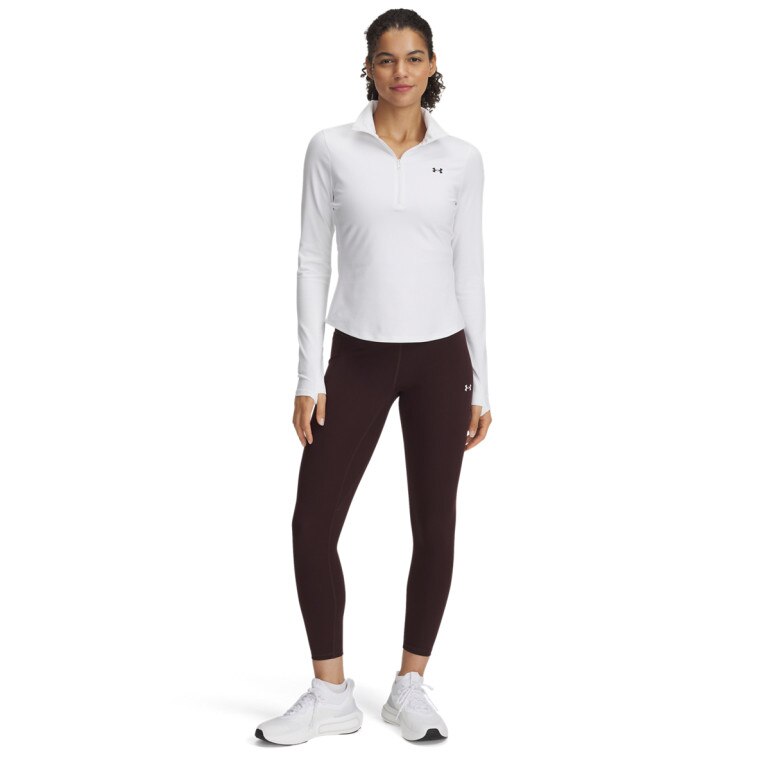 Damski longsleeve treningowy Under Armour Motion 1/2 Zip EMEA - biały