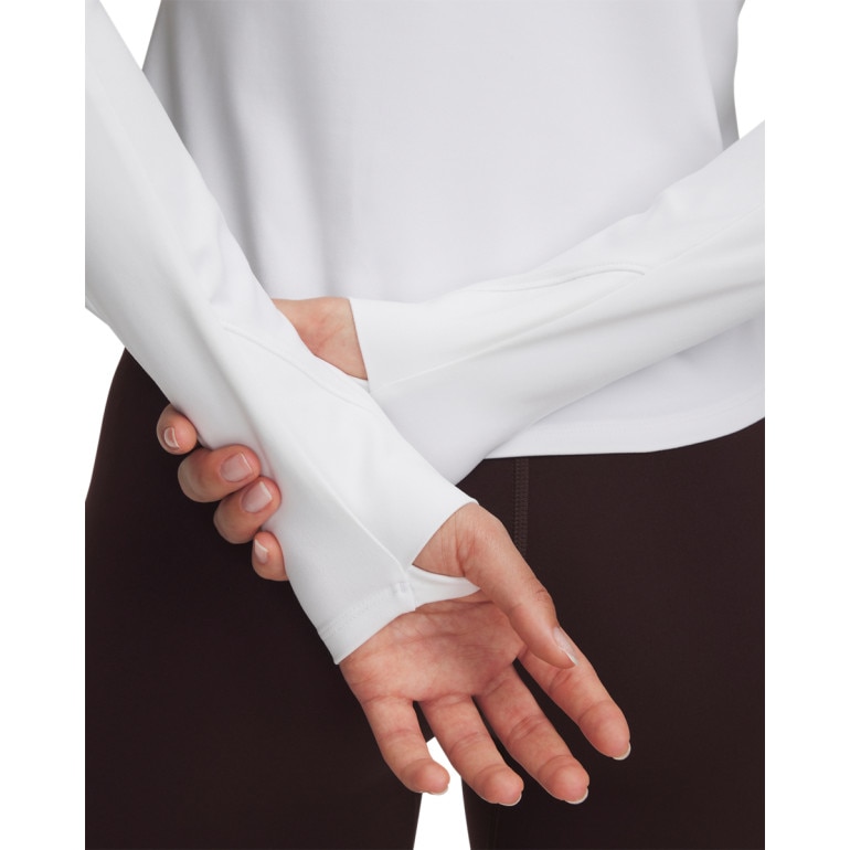 Damski longsleeve treningowy Under Armour Motion 1/2 Zip EMEA - biały