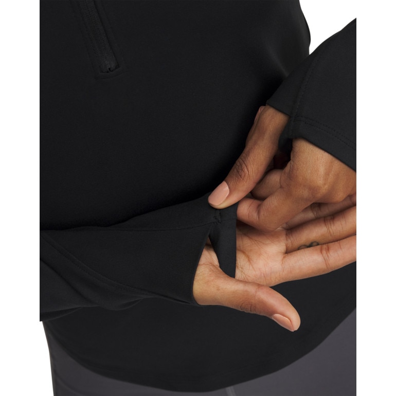 Damski longsleeve treningowy Under Armour Motion 1/2 Zip EMEA - czarny
