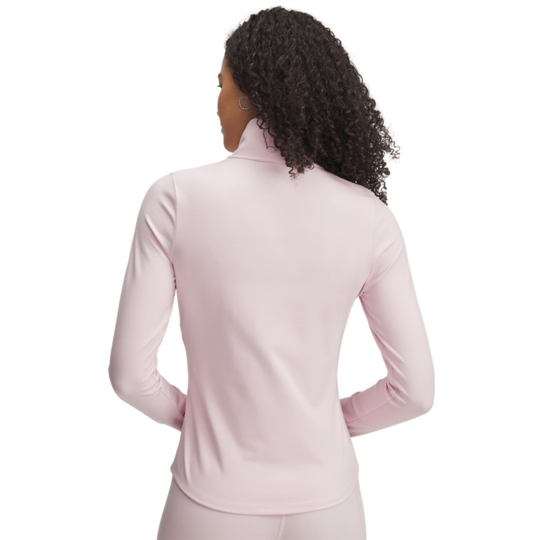 Damski longsleeve treningowy Under Armour Motion 1/2 Zip EMEA - różowy