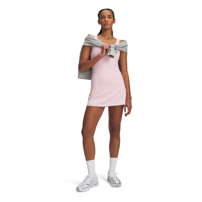 Damska sukienka treningowa Under Armour Motion Dress - różowa