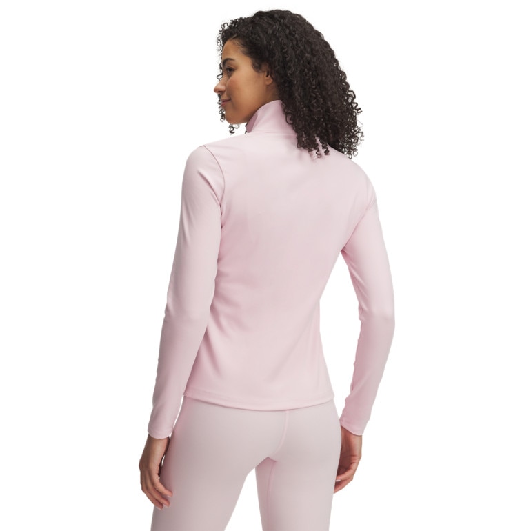 Damski longsleeve treningowy rozpinany Under Armour Motion Jacket Emea - różowy