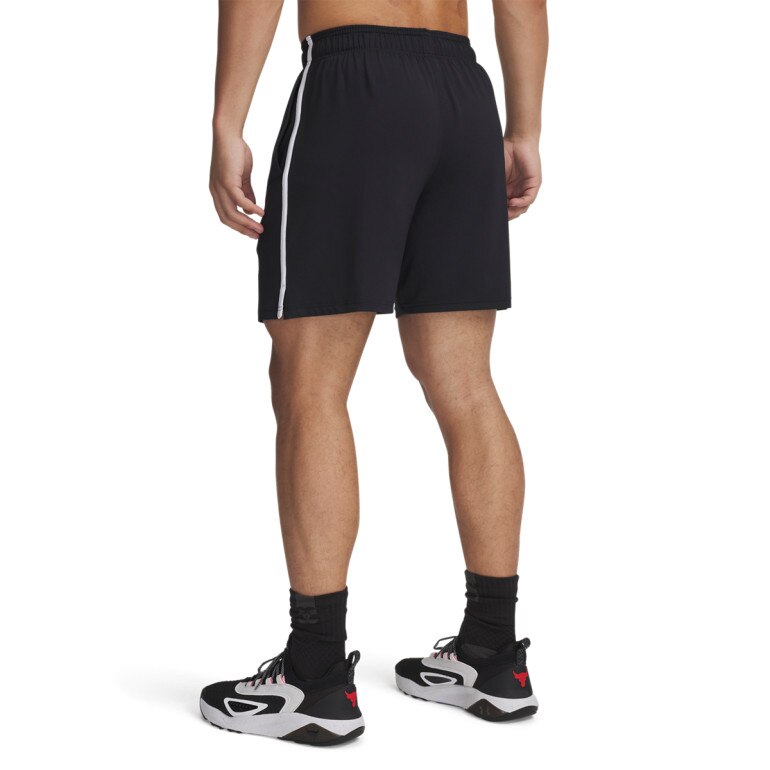 Męskie spodenki treningowe Under Armour Project Rock Mesh Short - czarne