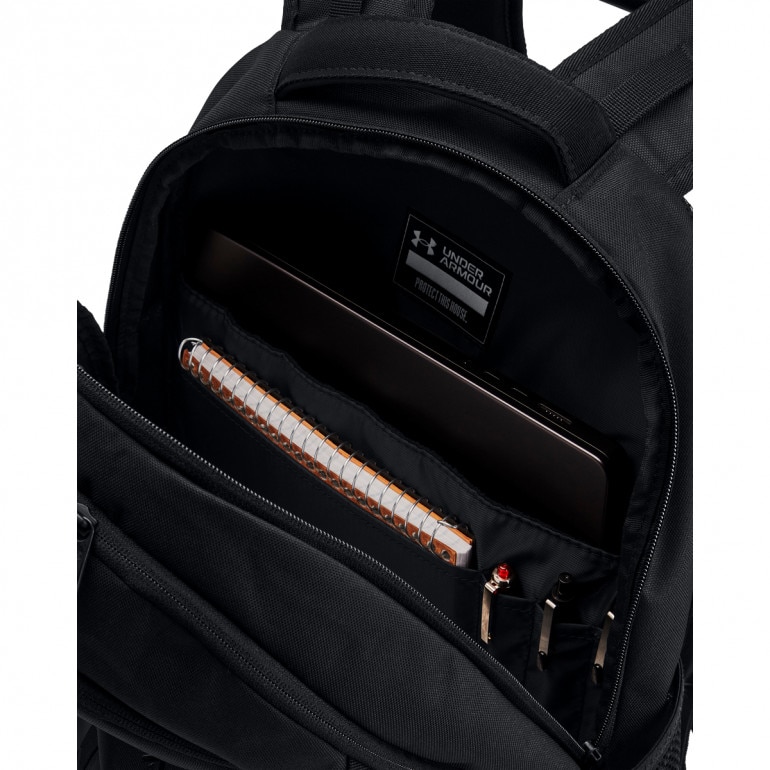 Plecak treningowy uniseks Under Armour UA Hustle 6.0 Backpack - czarny