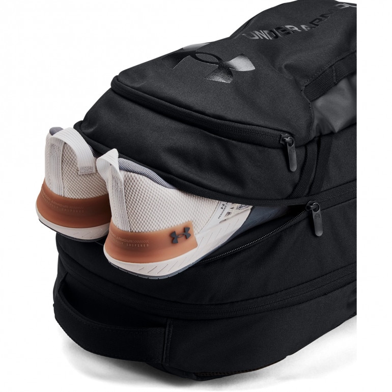 Plecak treningowy uniseks Under Armour UA Hustle 6.0 Backpack - czarny