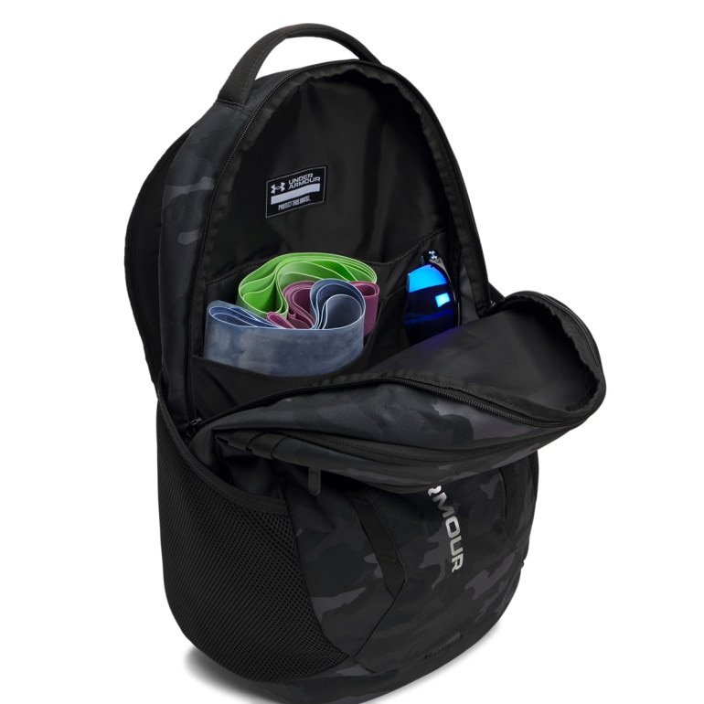 Plecak treningowy uniseks Under Armour UA Hustle 6.0 Backpack - czarny