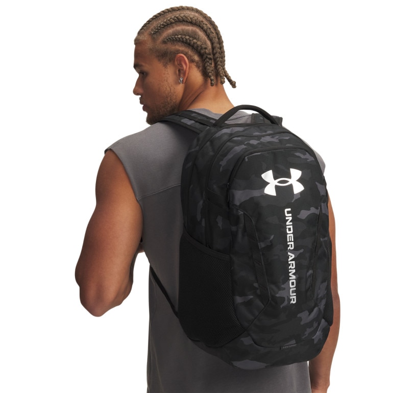 Plecak treningowy uniseks Under Armour UA Hustle 6.0 Backpack - czarny