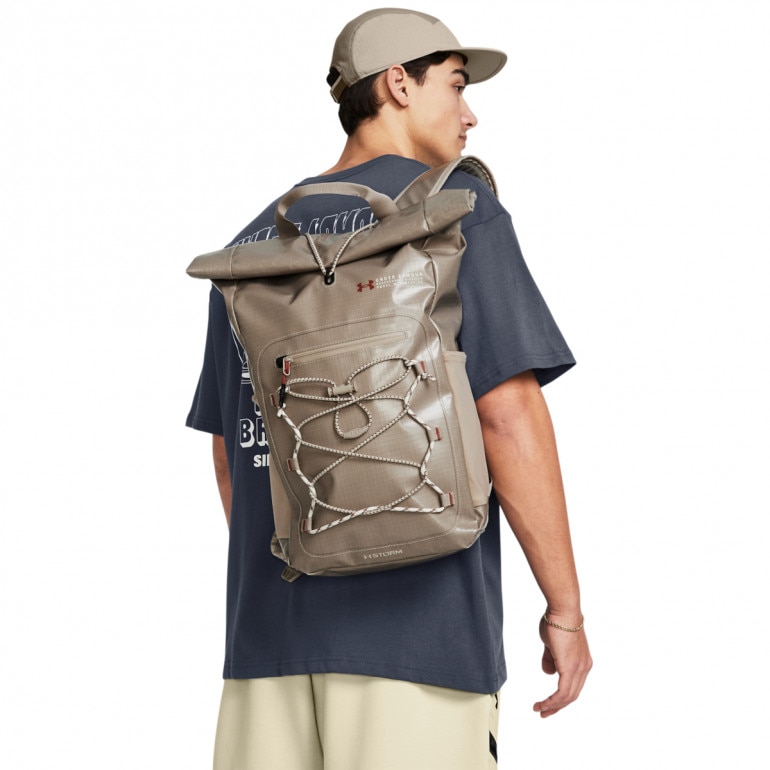 Plecak uniseks Under Armour UA Summit SM BP - beżowy