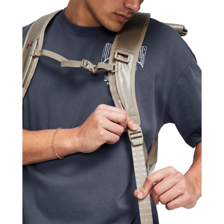 Plecak uniseks Under Armour UA Summit SM BP - beżowy