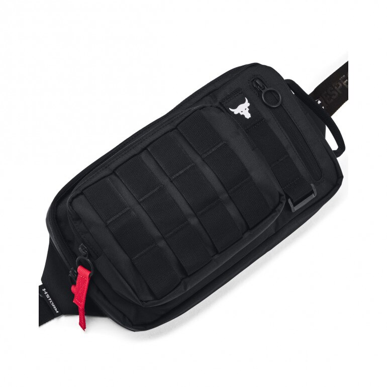 Saszetka nerka treningowa uniseks Under Armour Project Rock Waist Bag - czarna