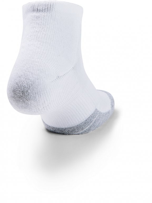 Skarpetki treningowe UNDER ARMOUR Heatgear Lo cut 3-pack - białe