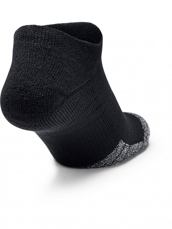 Skarpety treningowe UNDER ARMOUR Heatgear NS 3-pack - czarne 