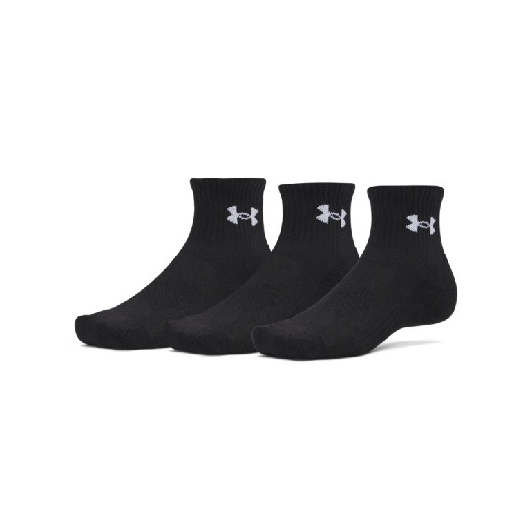 Skarpety treningowe uniseks Under Armour UA Performance 3p Qtr - czarne