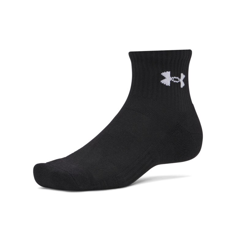 Skarpety treningowe uniseks Under Armour UA Performance 3p Qtr - czarne