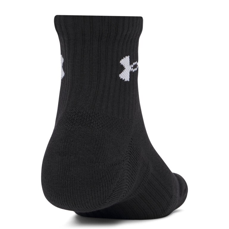 Skarpety treningowe uniseks Under Armour UA Performance 3p Qtr - czarne