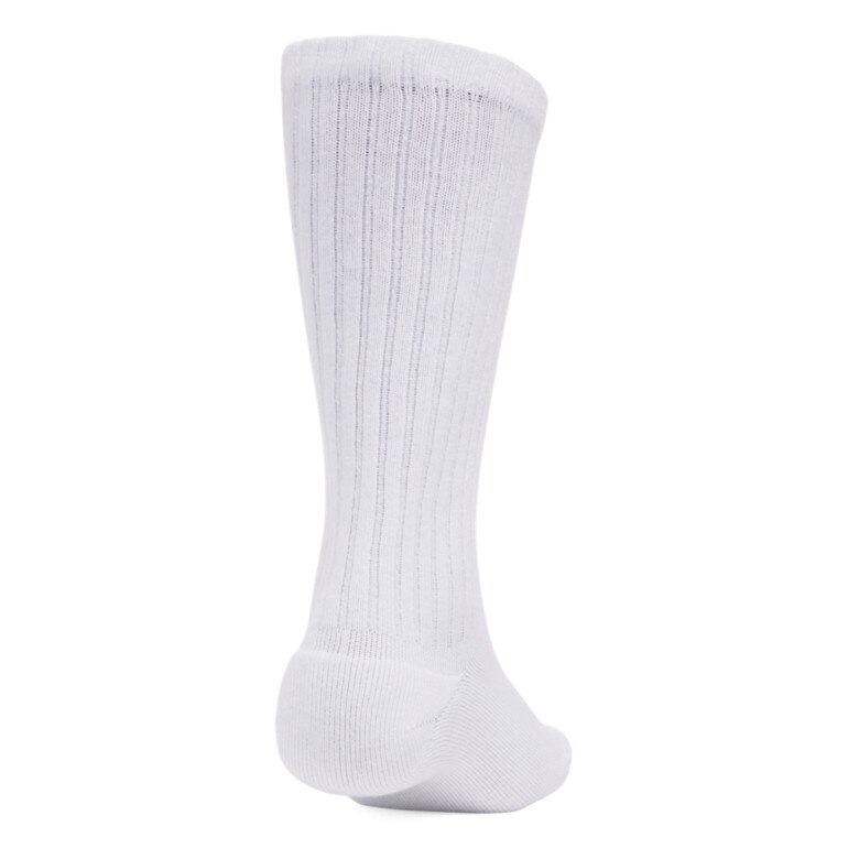 Skarpetki uniseks (2-pack) Under Armour Sportswear Cotton Scrunch Crew - białe