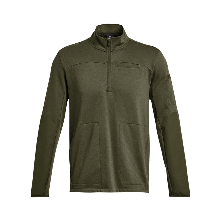 Męska bluza taktyczna Under Armour Tac Rival Job Fleece - khaki