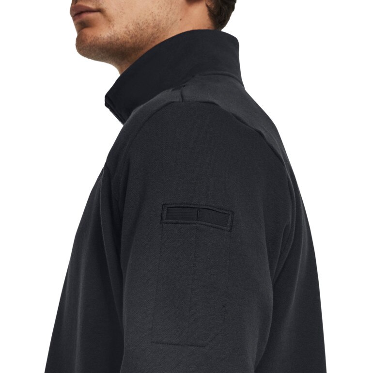Męska bluza taktyczna Under Armour Tac Rival Job Fleece - czarna