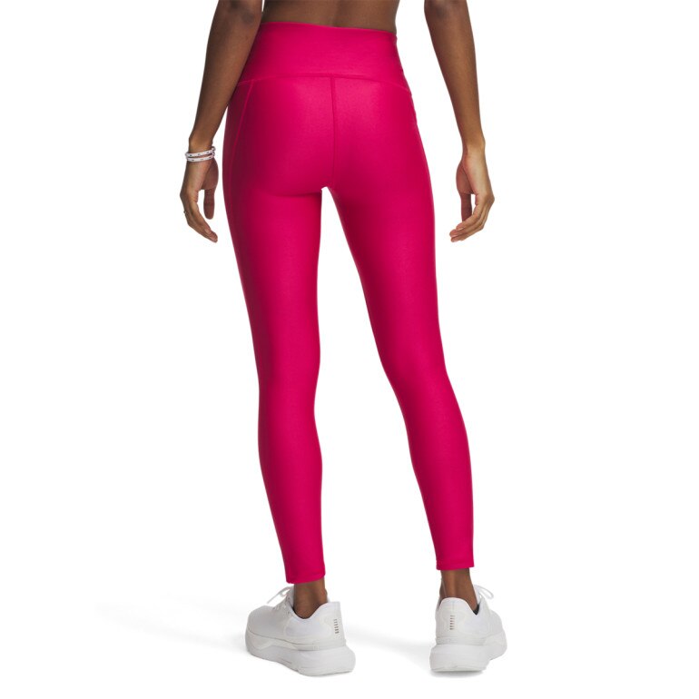 Damskie legginsy treningowe Under Armour Tech Hi Ankle Leg - różowe