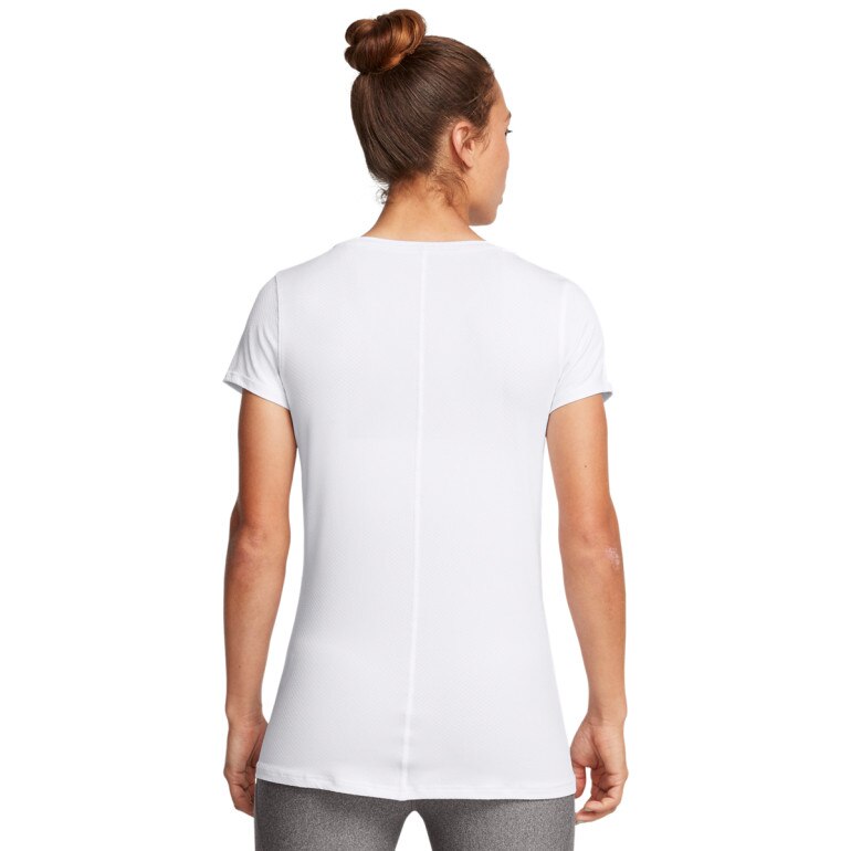 Damska koszulka treningowa Under Armour Tech Mesh SS - biała