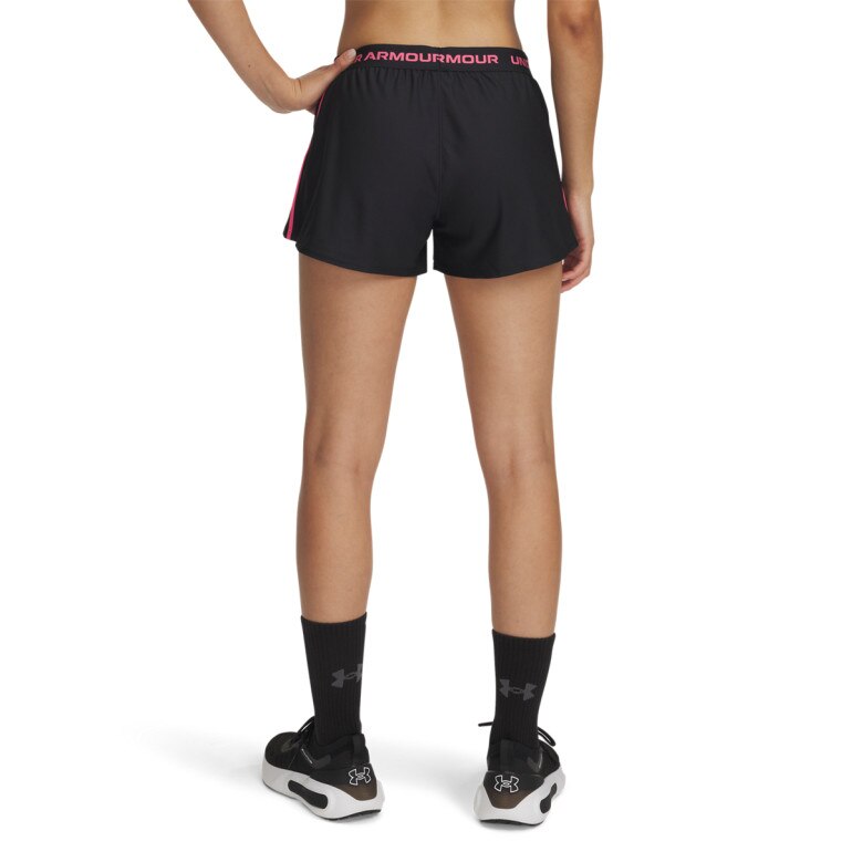 Damskie spodnie treningowe Under Armour Tech Play Up Shorts - czarne
