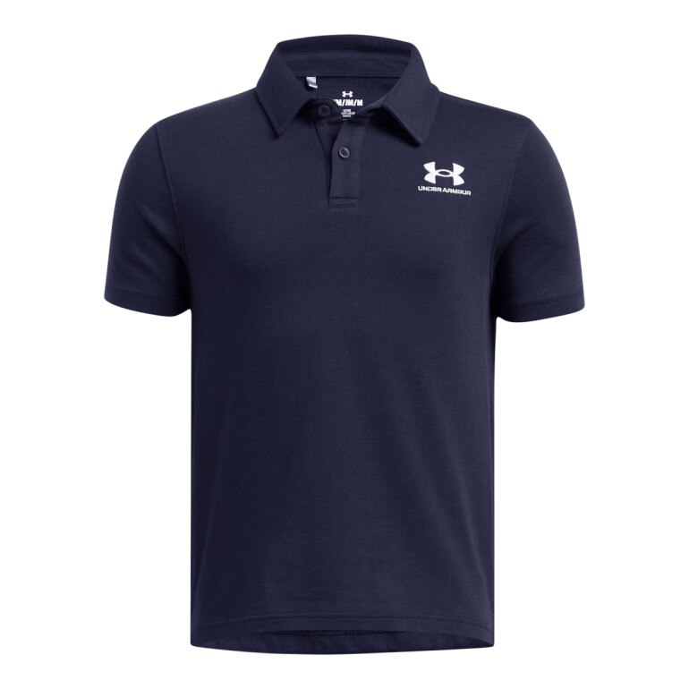 Chłopięca koszulka polo Under Armour UA B Icon Polo - granatowa