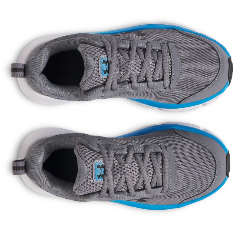Chłopięce buty do biegania Under Armour UA BGS Assert 10 - szare