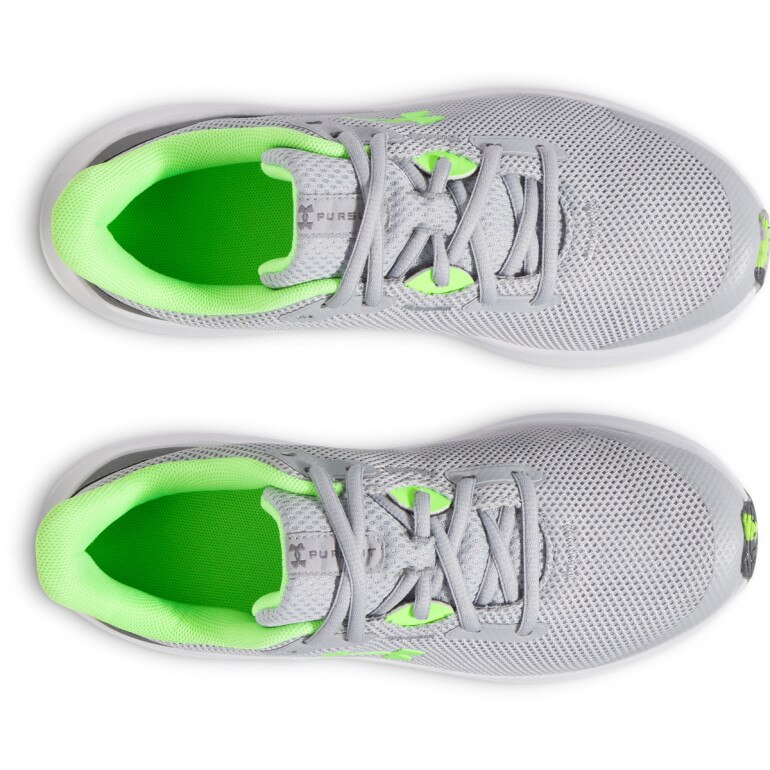 Chłopięce buty do biegania Under Armour UA BGS Pursuit 4 - szare
