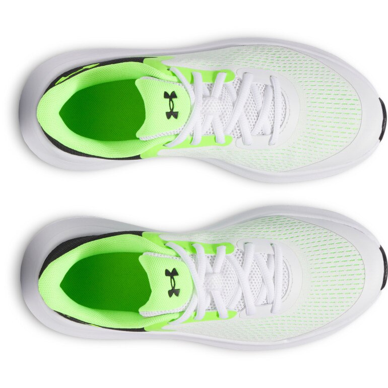 Chłopięce buty do biegania Under Armour UA BGS Rogue 5 - białe