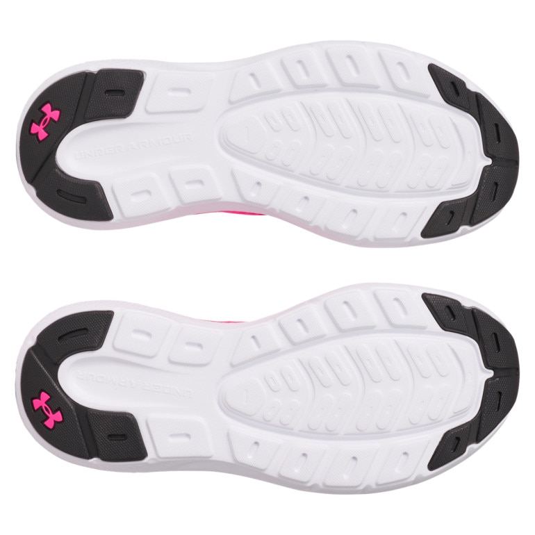 Dziewczęce buty do biegania Under Armour UA GGS Rogue 5 - różowe