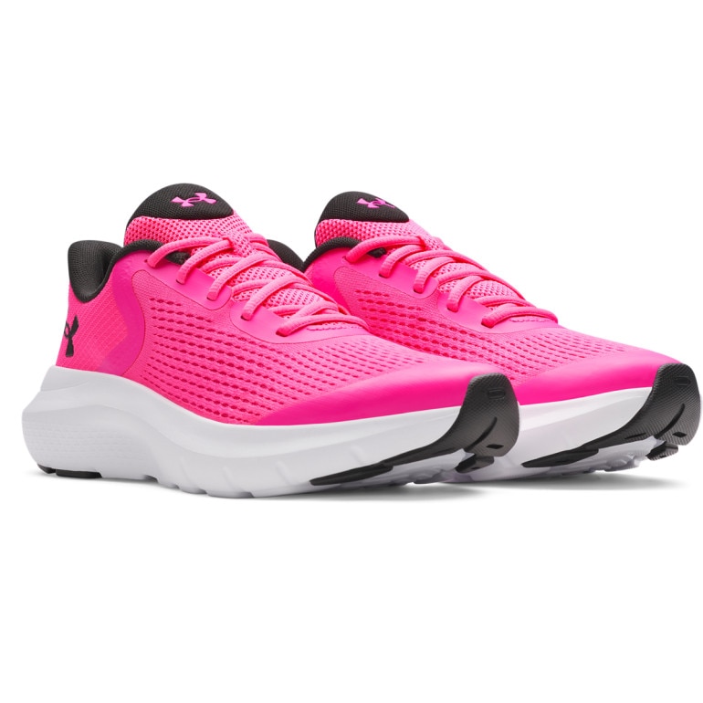 Dziewczęce buty do biegania Under Armour UA GGS Rogue 5 - różowe