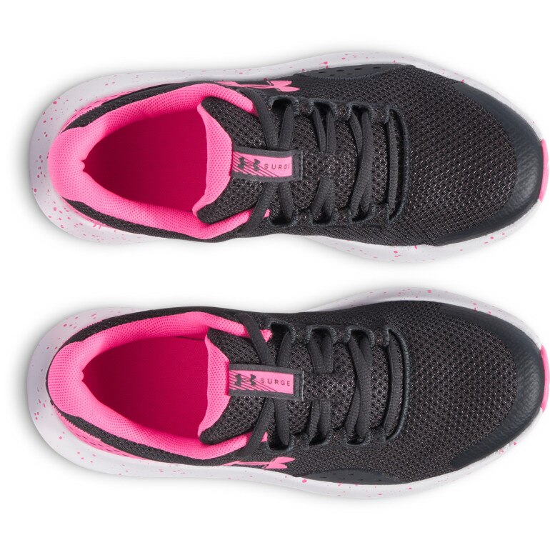 Dziewczęce buty do biegania Under Armour UA Ggs Surge 4 - czarne
