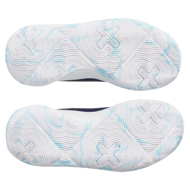 Dziecięce buty do koszykówki Under Armour UA GS JET '23 - niebieskie 