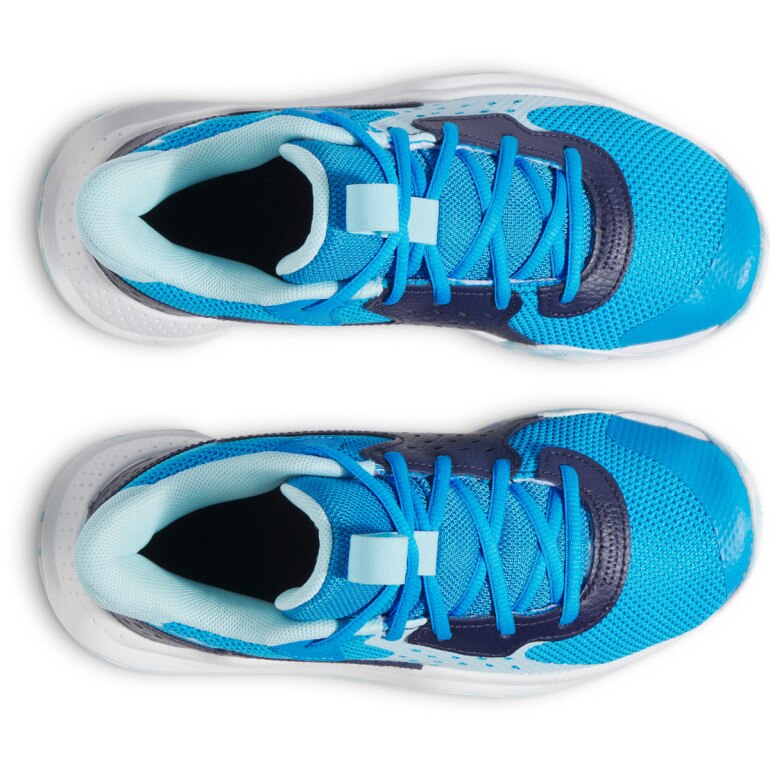 Dziecięce buty do koszykówki Under Armour UA GS JET '23 - niebieskie 