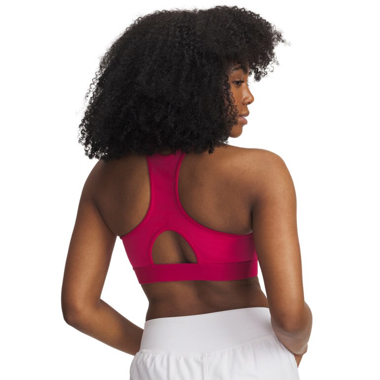 Biustonosz treningowy Under Armour UA HeatGear High - różowy