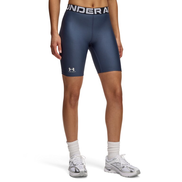 Damskie kolarki treningowe Under Armour UA HG 8in Short - szare