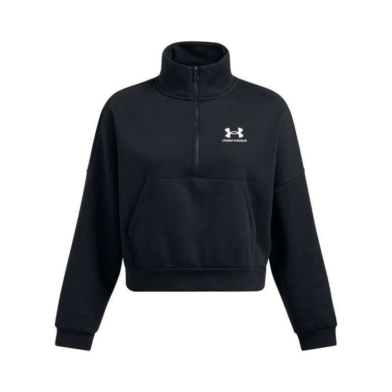 Damska bluza dresowa Under Armour UA Icon Fleece OS HZ - czarna