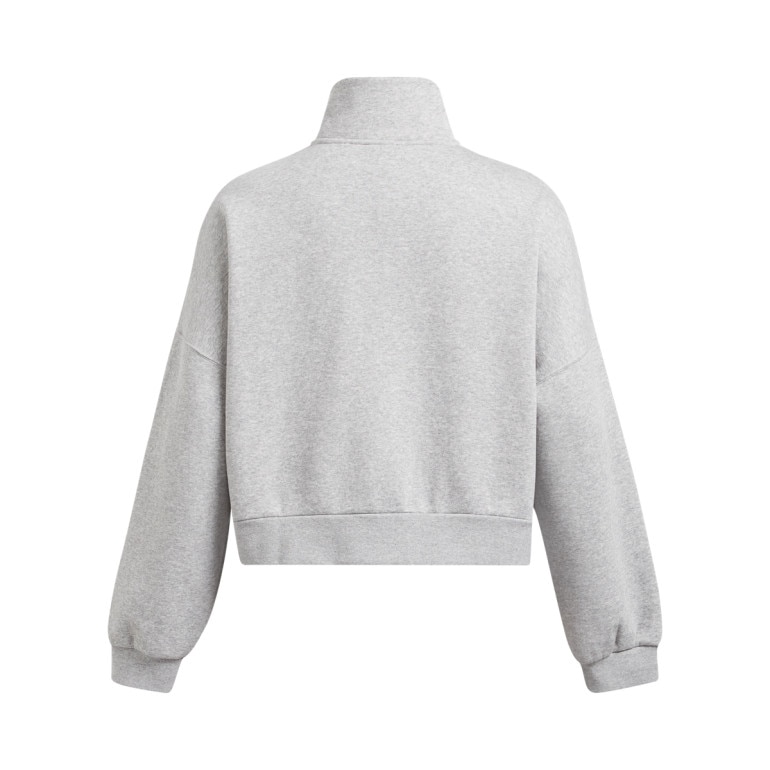 Damska bluza dresowa Under Armour UA Icon Fleece OS HZ - szara