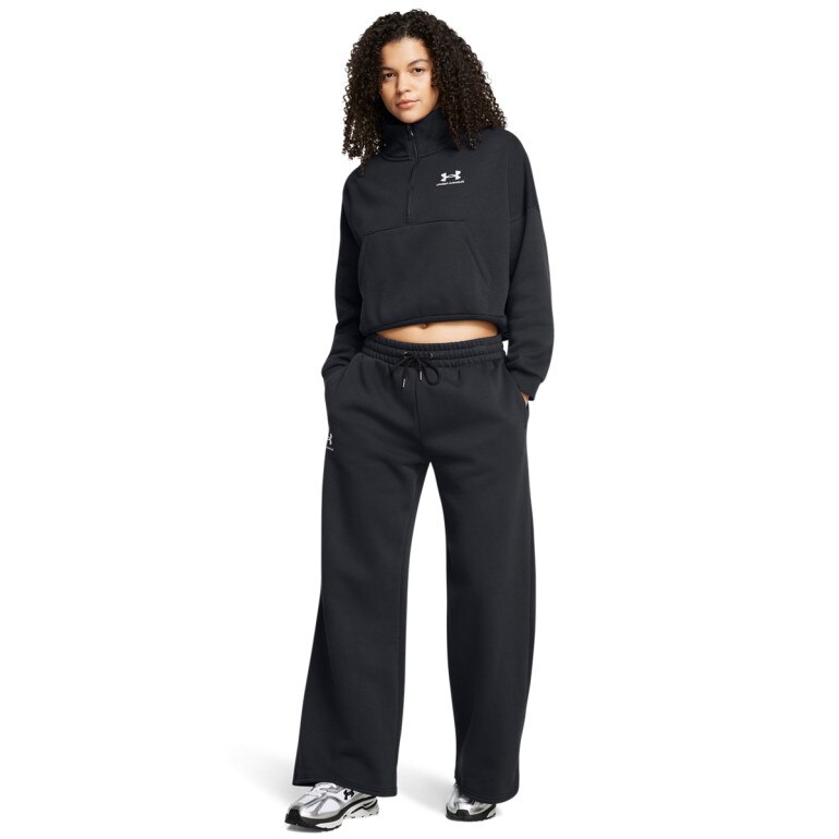 Damska bluza dresowa Under Armour UA Icon Fleece OS HZ - czarna