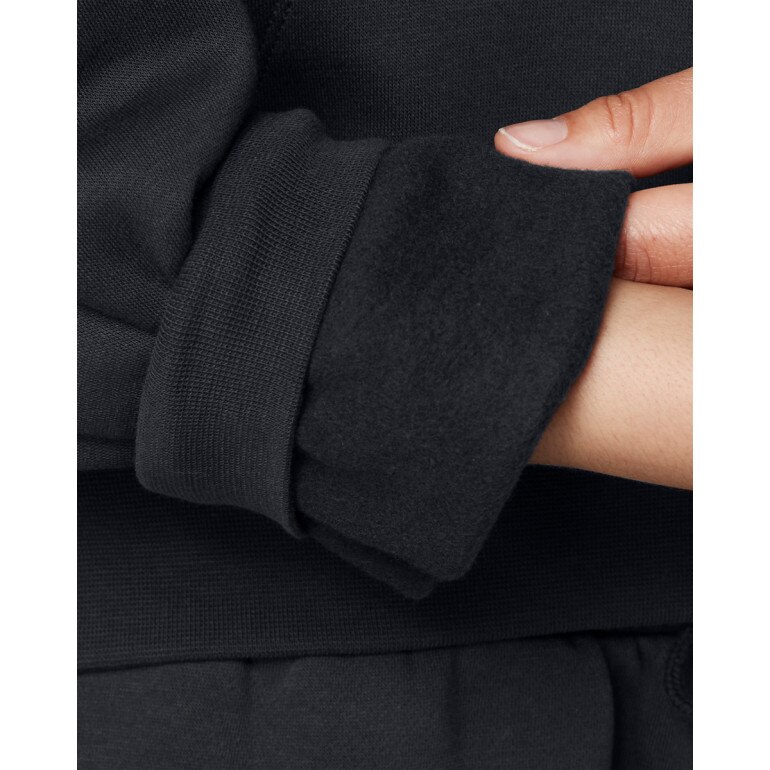Damska bluza dresowa Under Armour UA Icon Fleece OS HZ - czarna