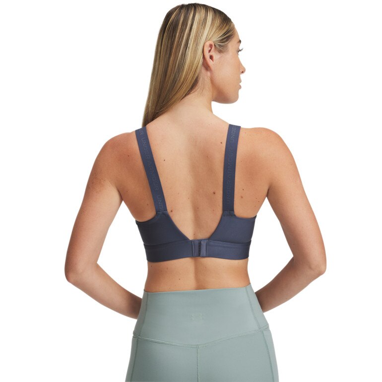 Biustonosz treningowy Under Armour UA Infinity High 2.0 Bra - granatowy
