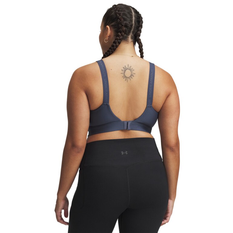 Biustonosz treningowy Under Armour UA Infinity High 2.0 Bra - granatowy